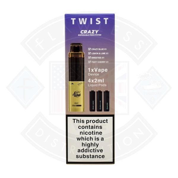 Happy Vibes Twist 3500 Disposable Vape 20mg - Flawless Vape Shop