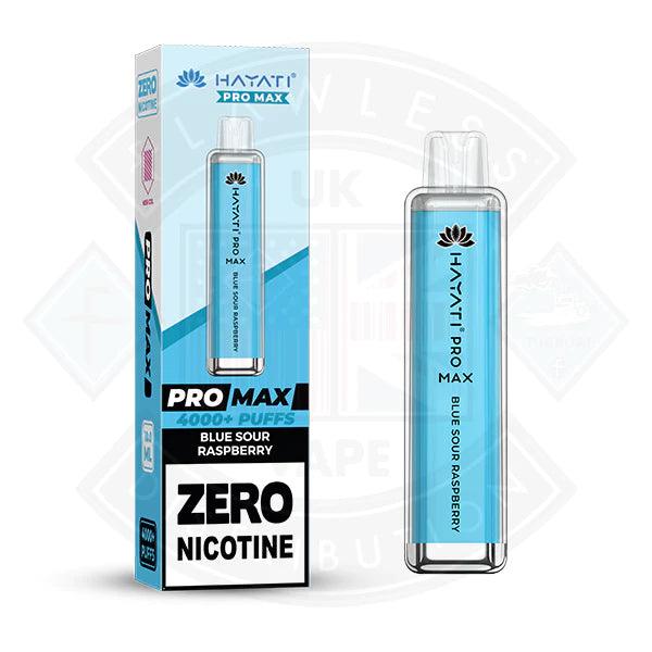 Hayati Pro Max 4000 Disposable Vape ZERO Nicotine - Flawless Vape Shop