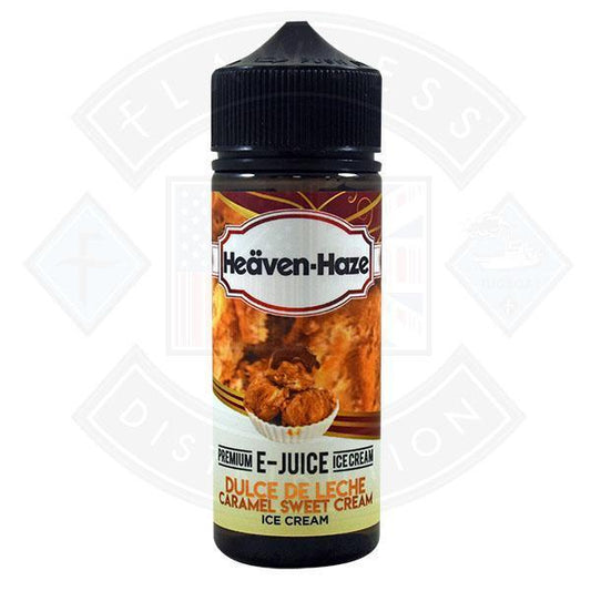 Heaven Haze Dulce De Leche Caramel Sweet Cream Ice Cream 0mg 100ml Shortfill - Flawless Vape Shop