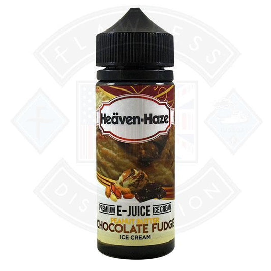 Heaven Haze Peanut Butter Chocolate Fudge Ice Cream 0mg 100ml Shortfill - Flawless Vape Shop