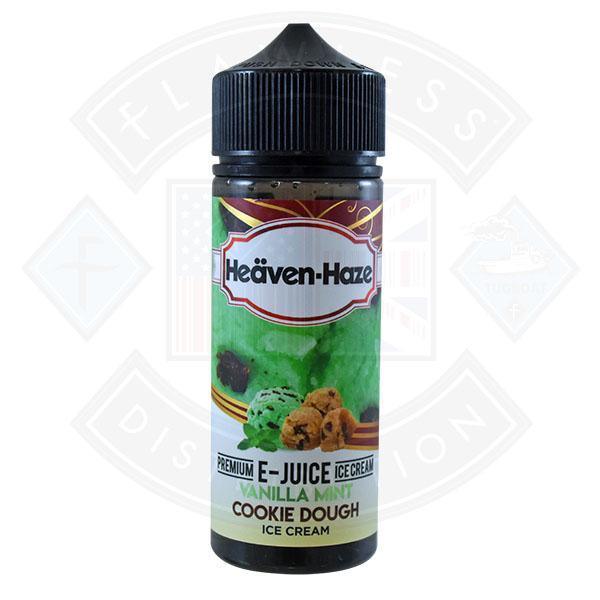 Heaven Haze Vanilla Mint Cookie Dough Ice Cream 0mg 100ml Shortfill - Flawless Vape Shop