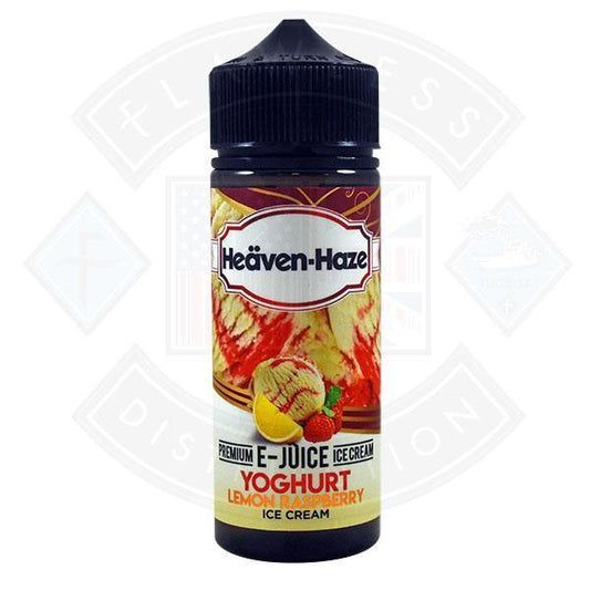 Heaven Haze Yoghurt Lemon Raspberry Ice Cream 0mg 100ml Shortfill - Flawless Vape Shop