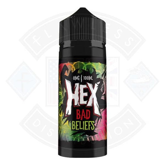 Hex Bad Beliefs 0mg 100ml Shortfill - Flawless Vape Shop