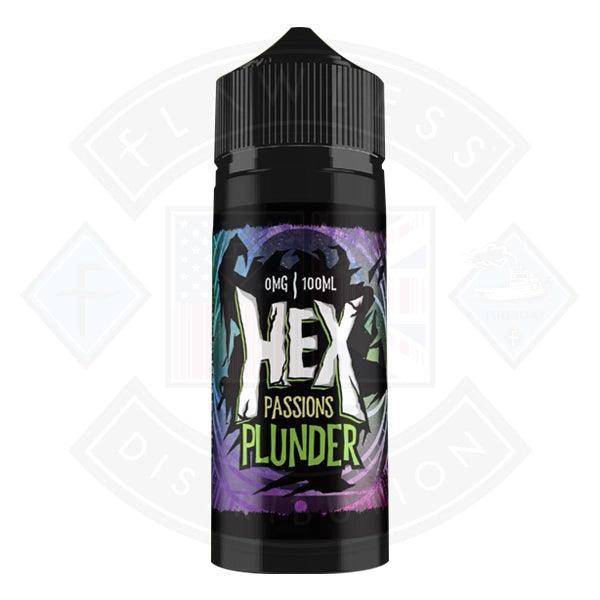 Hex Passions Plunder 0mg 100ml Shortfill - Flawless Vape Shop