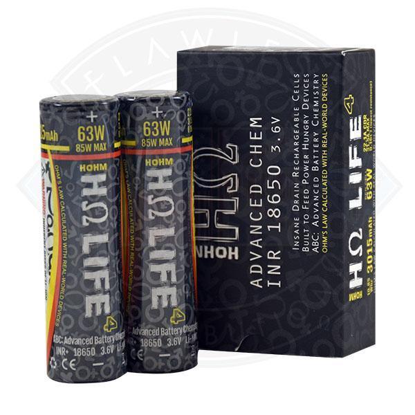 Hohm Tech Batteries Twin-Pack - Flawless Vape Shop