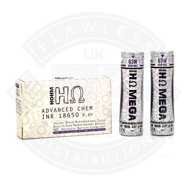 Hohm Tech Batteries Twin-Pack - Flawless Vape Shop