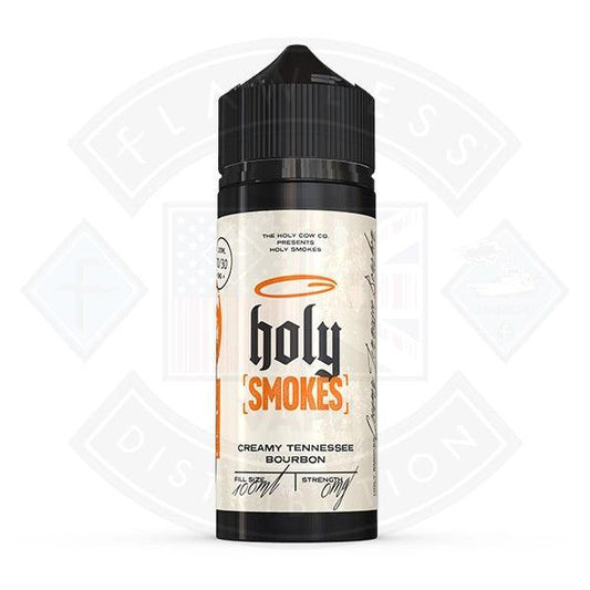 Holy Smokes Creamy Tennessee Bourbon 0mg 100ml Shortfill - Flawless Vape Shop