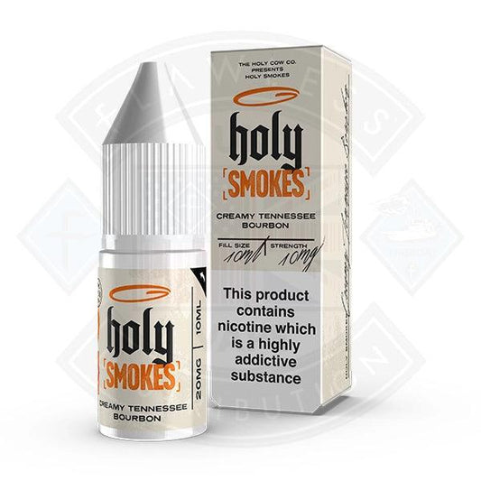 Holy Smokes Salts - Creamy Tennessee Bourbon 10ml - Flawless Vape Shop