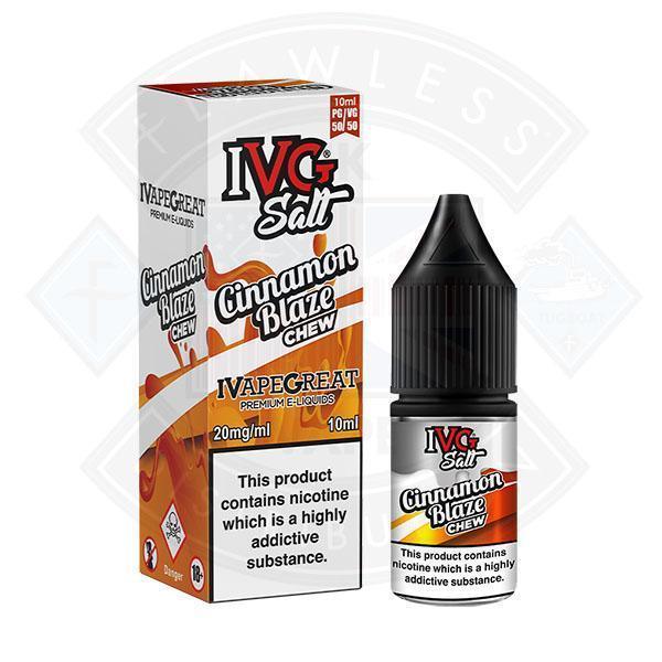 I VG Salt Cinnamon Blaze 10mg 10ml TPD Compliant e-liquid - Flawless Vape Shop