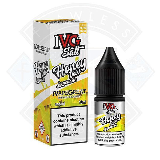 I VG Salt Honeydew Lemonade 10mg 10ml TPD Compliant e-liquid - Flawless Vape Shop