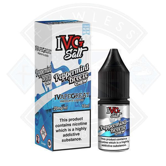 I VG Salt Peppermint Breeze 10mg 10ml TPD Compliant e-liquid - Flawless Vape Shop