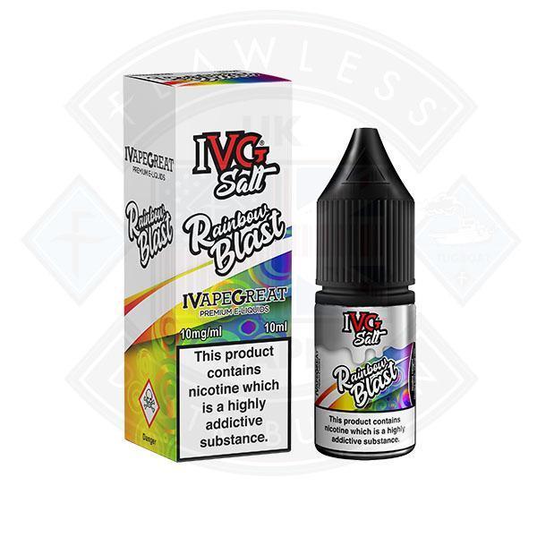 I VG Salt Rainbow Blast 10mg 10ml TPD Compliant e-liquid - Flawless Vape Shop