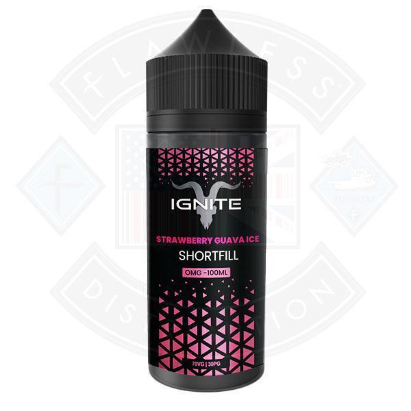 Ignite Strawberry Guava Ice 0mg 100ml Shortfill E-Liquid - Flawless Vape Shop