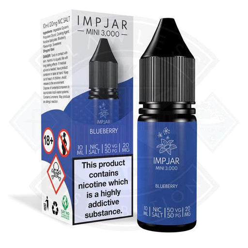 IMP JAR Blueberry Nic Salt 10ml E-Liquid - Flawless Vape Shop