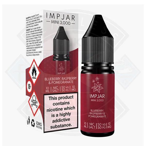 IMP JAR Blueberry, Raspberry & Pomegranate Nic Salt 10ml E-Liquid - Flawless Vape Shop