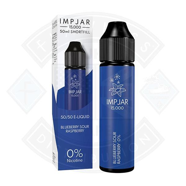 IMP JAR Blueberry Sour Raspberry 50ml 0mg Shortfill E-Liquid - Flawless Vape Shop