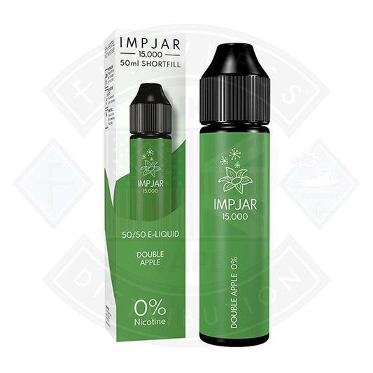 IMP JAR Double Apple 50ml 0mg Shortfill E-Liquid - Flawless Vape Shop