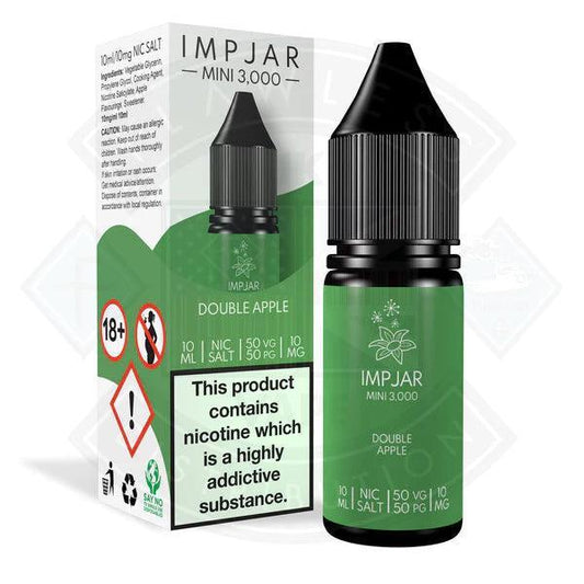 IMP JAR Double Apple Nic Salt 10ml E-Liquid - Flawless Vape Shop