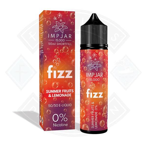 IMP JAR Fizz Summer Fruits & Lemonade 50ml 0mg Shortfill E-Liquid - Flawless Vape Shop