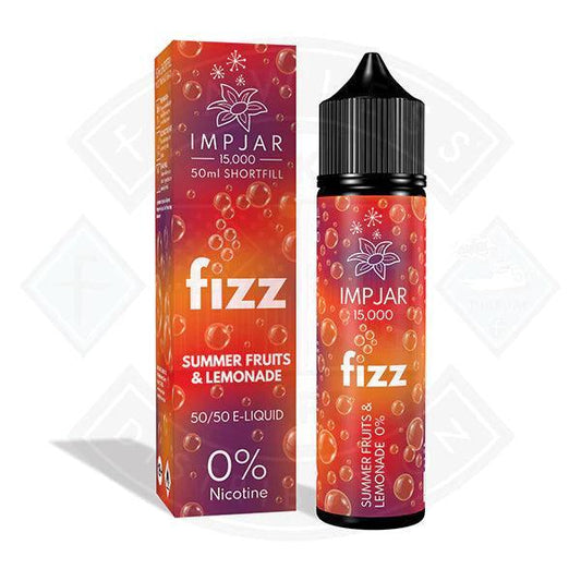 IMP JAR Fizz Summer Fruits & Lemonade 50ml 0mg Shortfill E-Liquid - Flawless Vape Shop