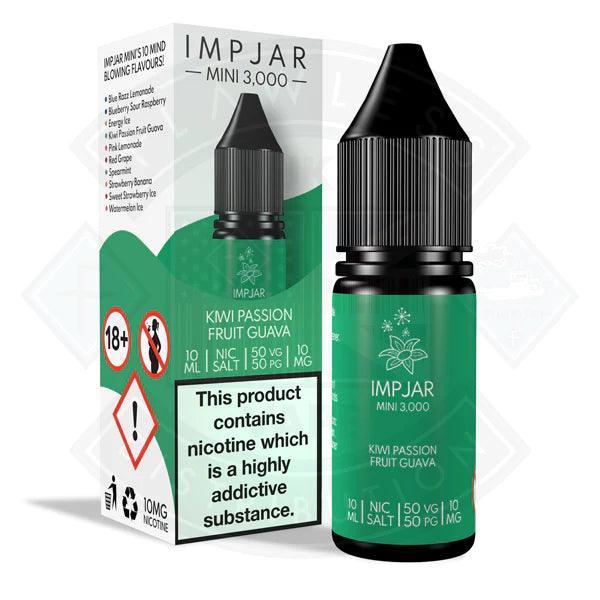 IMP JAR Kiwi Passionfruit Guava Nic Salt 10ml E-Liquid - Flawless Vape Shop