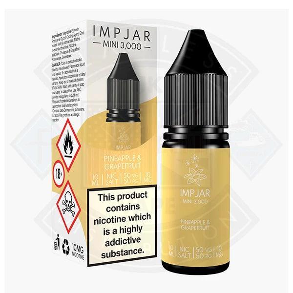 IMP JAR Pineapple & Grapefruit Nic Salt 10ml E-Liquid - Flawless Vape Shop