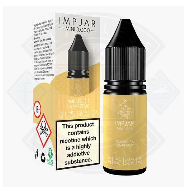 IMP JAR Pineapple & Grapefruit Nic Salt 10ml E-Liquid - Flawless Vape Shop