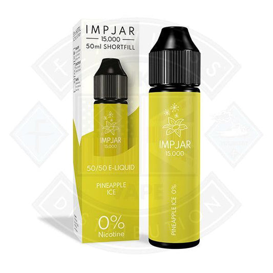 IMP JAR Pineapple ICE 50ml 0mg Shortfill E-Liquid - Flawless Vape Shop