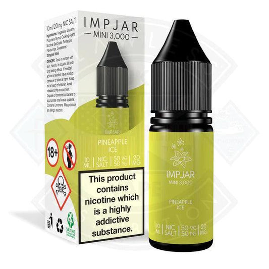 IMP JAR Pineapple ICE Nic Salt 10ml E-Liquid - Flawless Vape Shop