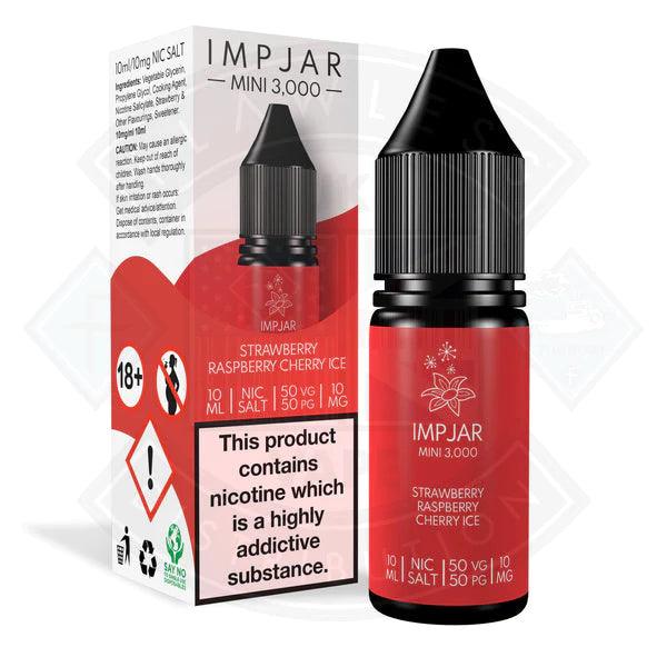 IMP JAR Strawberry, Raspberry & Cherry Ice Nic Salt 10ml E-Liquid - Flawless Vape Shop