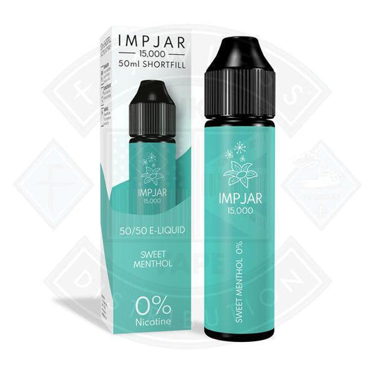 IMP JAR Sweet Menthol 50ml 0mg Shortfill E-Liquid - Flawless Vape Shop