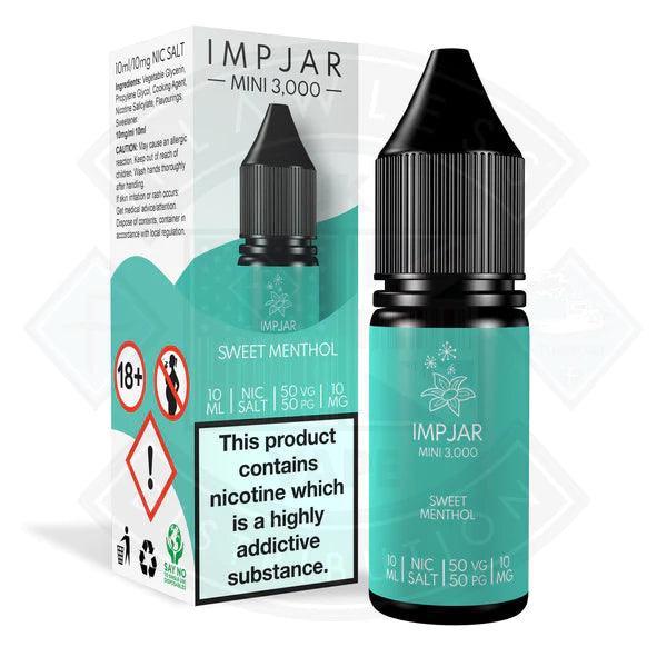 IMP JAR Sweet Menthol Nic Salt 10ml E-Liquid - Flawless Vape Shop