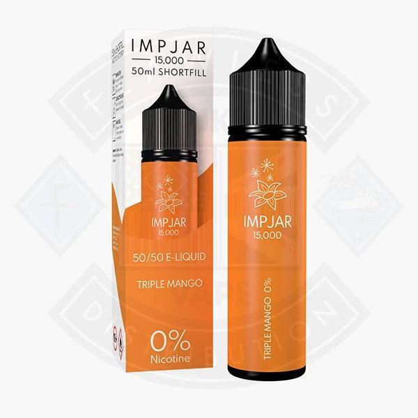 IMP JAR Triple Mango 50ml 0mg Shortfill E-Liquid - Flawless Vape Shop