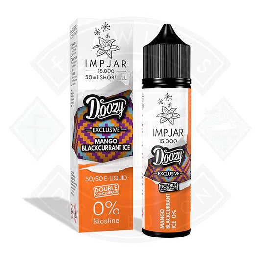 IMP JAR x Doozy Exclusive - Mango Blackcurrant Ice 50ml 0mg Shortfill E-Liquid - Flawless Vape Shop