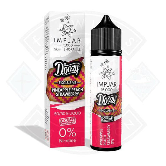 IMP JAR x Doozy Exclusive - Pineapple Peach Strawberry 50ml 0mg Shortfill E-Liquid - Flawless Vape Shop