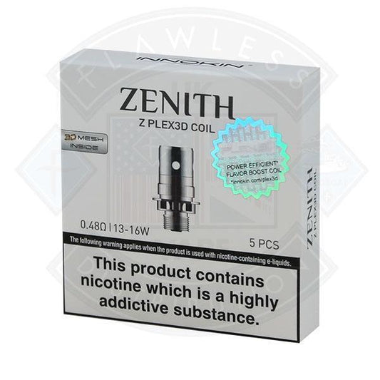 Innokin Zenith Plex 3D Coil 0.48ohm 5pack - Flawless Vape Shop