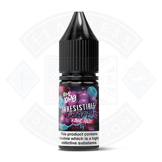 Irresistible Grape & Blue Razz Nic Salt 10ml - Flawless Vape Shop