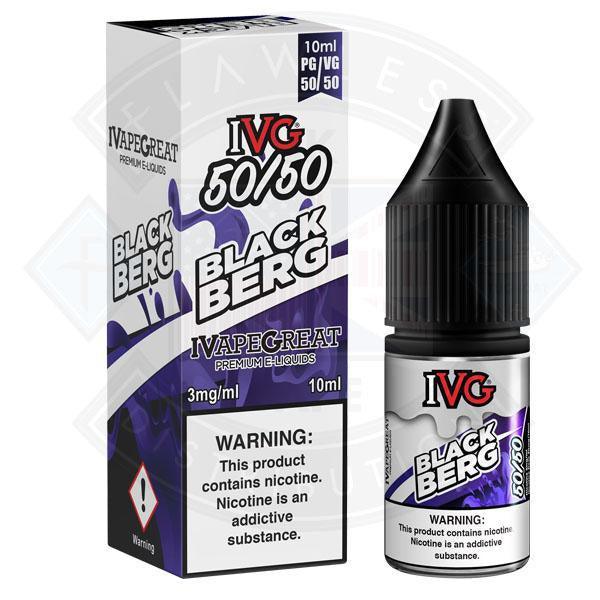 IVG 50:50 Blackberg TPD Compliant e-liquid - Flawless Vape Shop