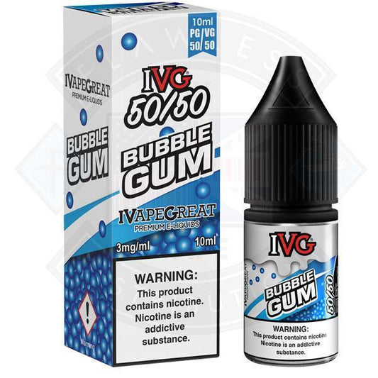 IVG 50:50 Bubblegum TPD Compliant e-liquid - Flawless Vape Shop