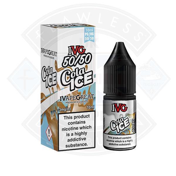 IVG 50:50 Cola Ice TPD Compliant e-liquid - Flawless Vape Shop