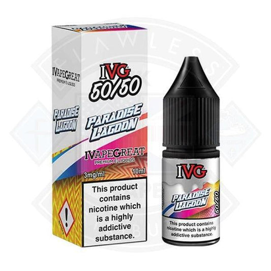 IVG 50:50 - Crushed Range - Paradise Lagoon 10ml - Flawless Vape Shop