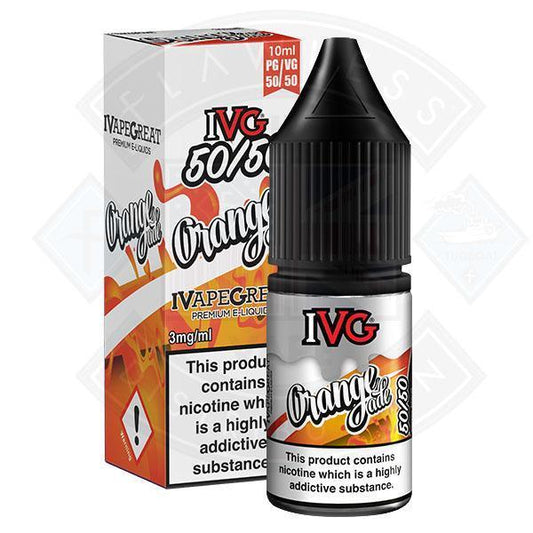 IVG 50:50 Dessert Range - Orangeade 10ml - Flawless Vape Shop