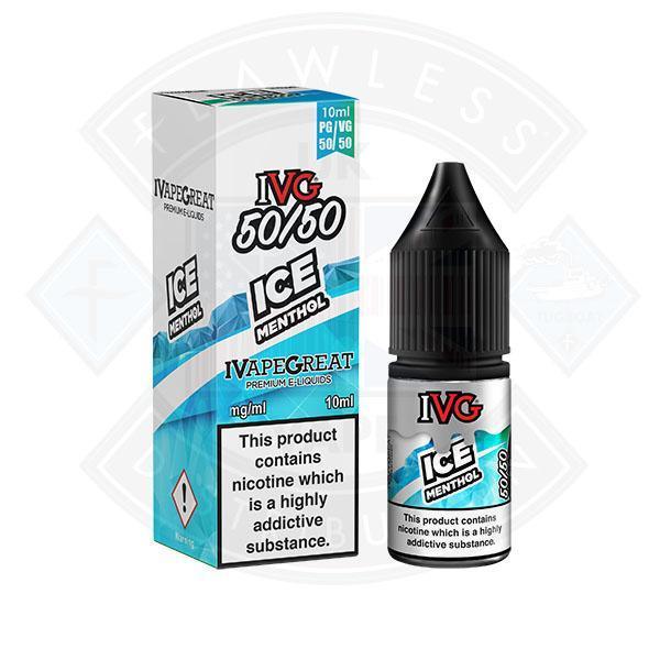 IVG 50:50 Ice Menthol TPD Compliant e-liquid - Flawless Vape Shop