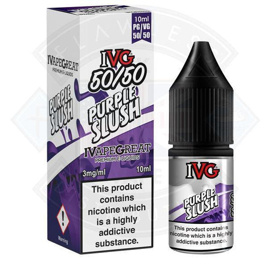 IVG 50:50 Purple Slush TPD Compliant e-liquid - Flawless Vape Shop