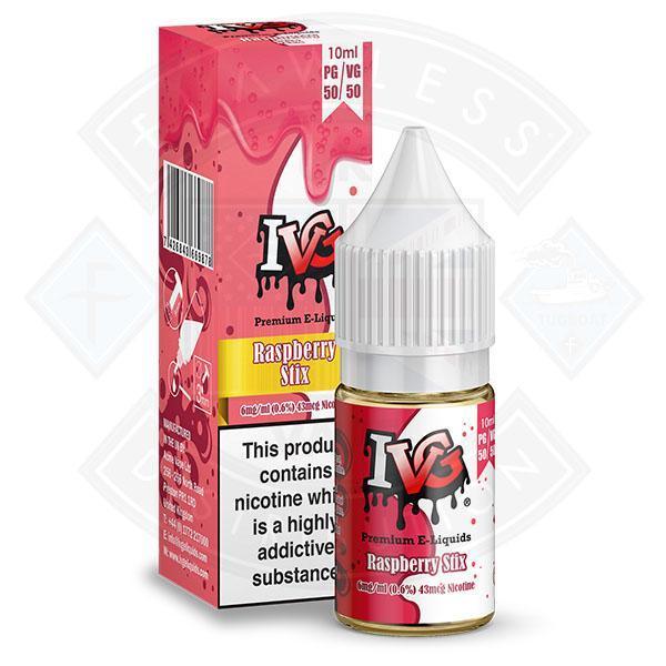 IVG 50:50 Raspberry Stix TPD Compliant e-liquid - Flawless Vape Shop