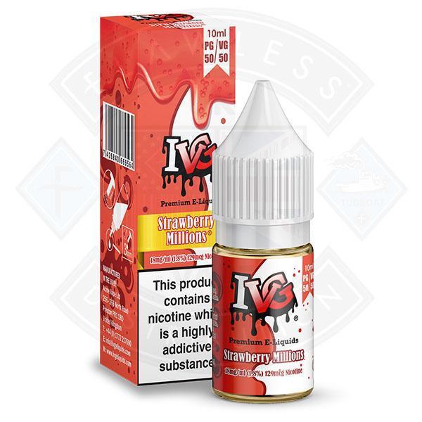 IVG 50:50 Strawberry TPD Compliant e-liquid - Flawless Vape Shop