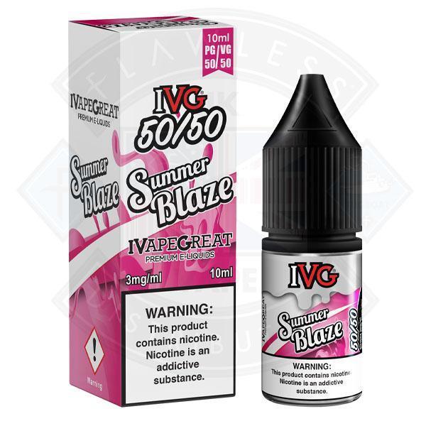 IVG 50:50 Summer Blaze TPD Compliant e-liquid - Flawless Vape Shop