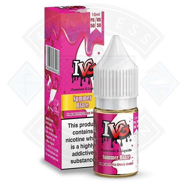 IVG 50:50 Summer Blaze TPD Compliant e-liquid - Flawless Vape Shop