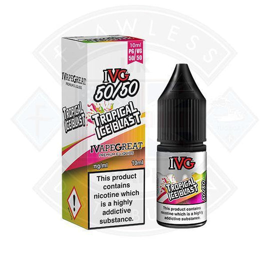 IVG 50:50 Tropical Ice Blast TPD Compliant e-liquid - Flawless Vape Shop