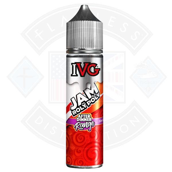 IVG After Dinner Range - Jam Roly Poly 0mg 50ml Shortfill - Flawless Vape Shop